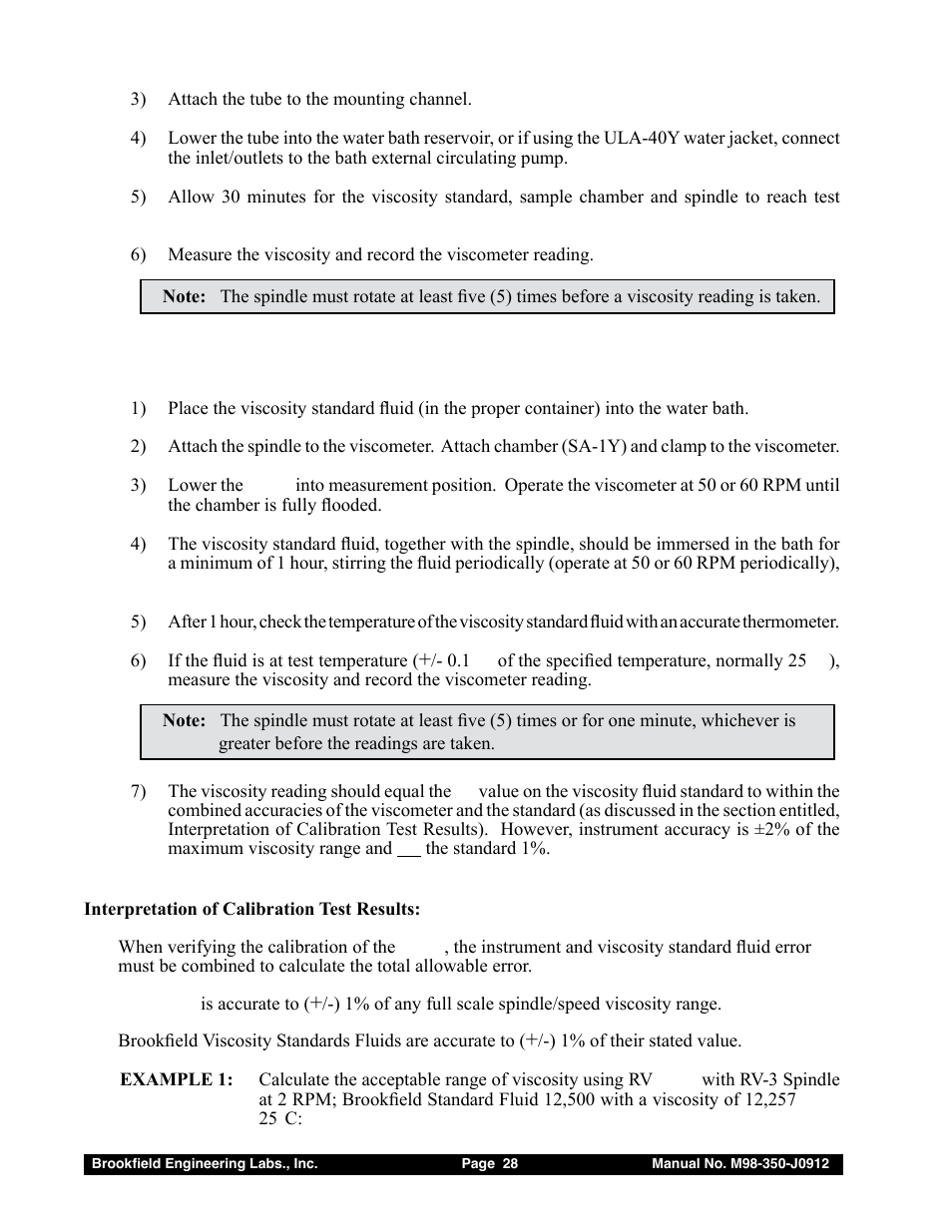 Brookfield DV-E Viscometer User Manual | Page 28 / 37