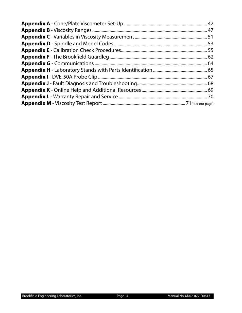 Brookfield DV-I Prime User Manual | Page 4 / 71