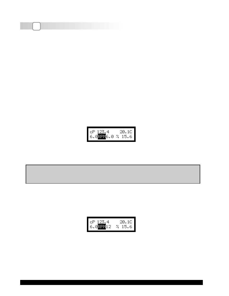 Ii.5 autorange, Ii.4, Display selection | Brookfield DV-II+ Programmable Viscometer User Manual | Page 12 / 75