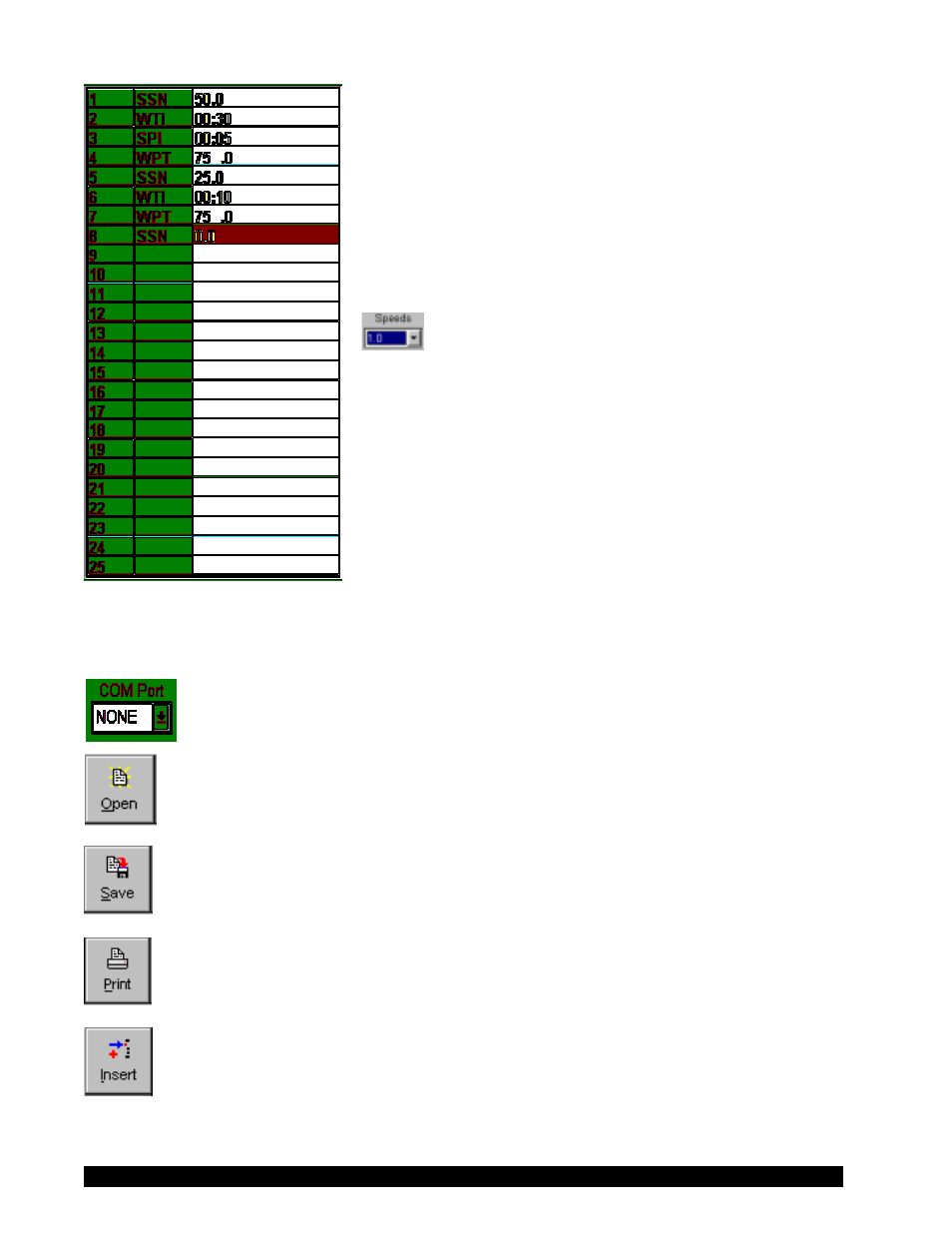 Iv. 5 example programs | Brookfield DV-II+ Programmable Viscometer User Manual | Page 38 / 75