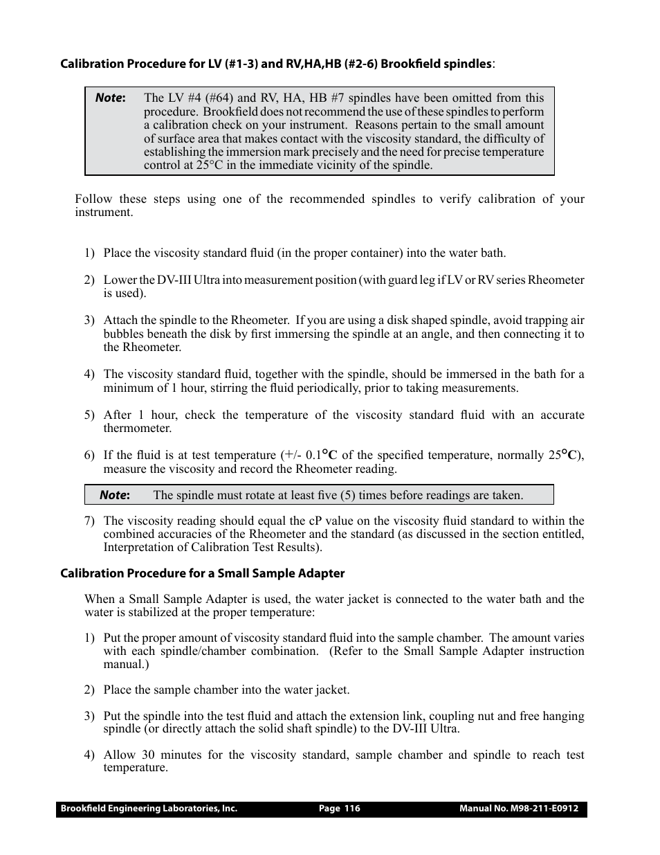 Brookfield DV-III Ultra Rheometer User Manual | Page 116 / 133