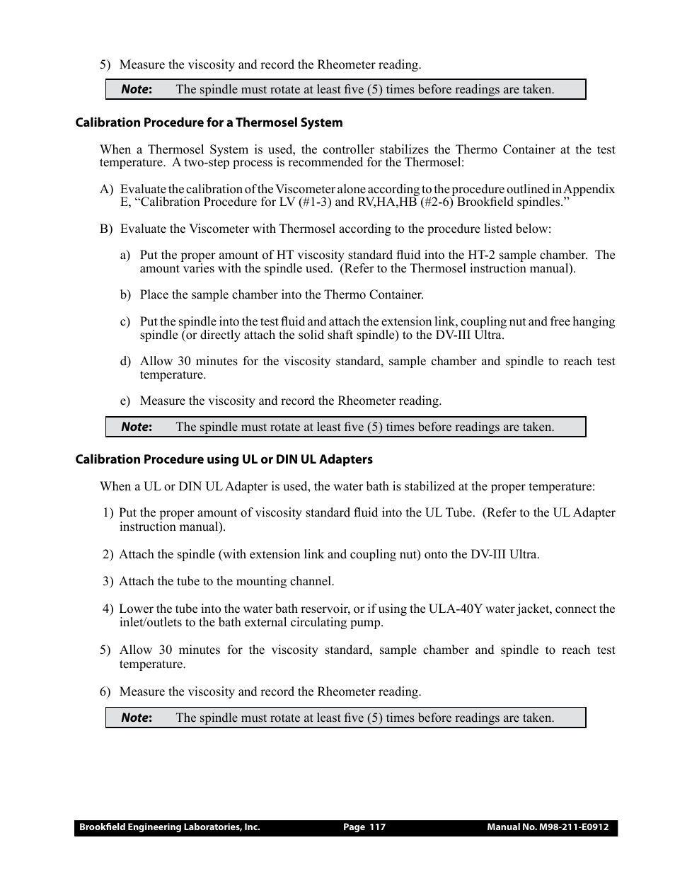 Brookfield DV-III Ultra Rheometer User Manual | Page 117 / 133