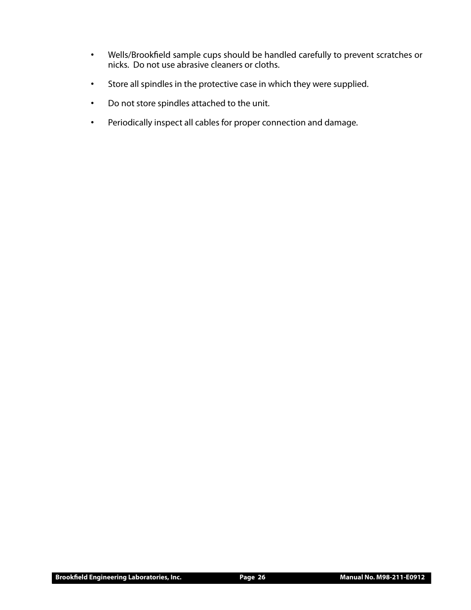 Brookfield DV-III Ultra Rheometer User Manual | Page 26 / 133