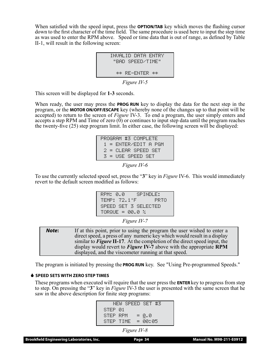 Brookfield DV-III Ultra Rheometer User Manual | Page 34 / 133