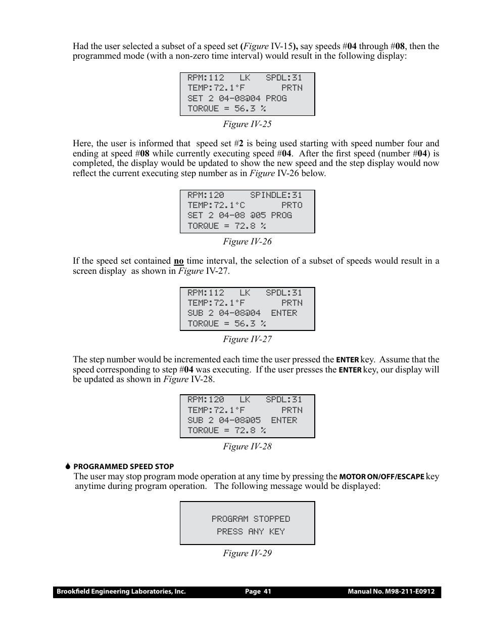 Brookfield DV-III Ultra Rheometer User Manual | Page 41 / 133