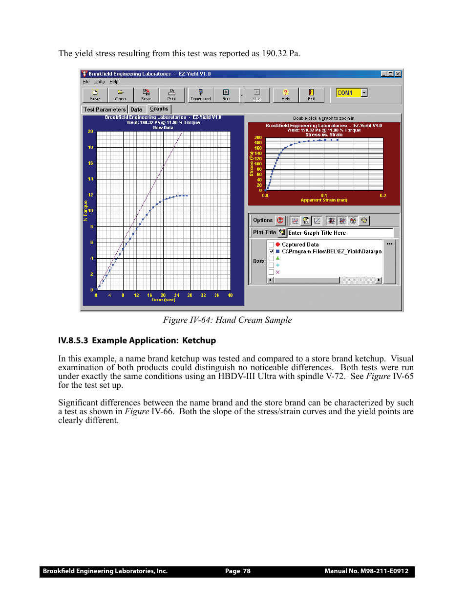 Brookfield DV-III Ultra Rheometer User Manual | Page 78 / 133