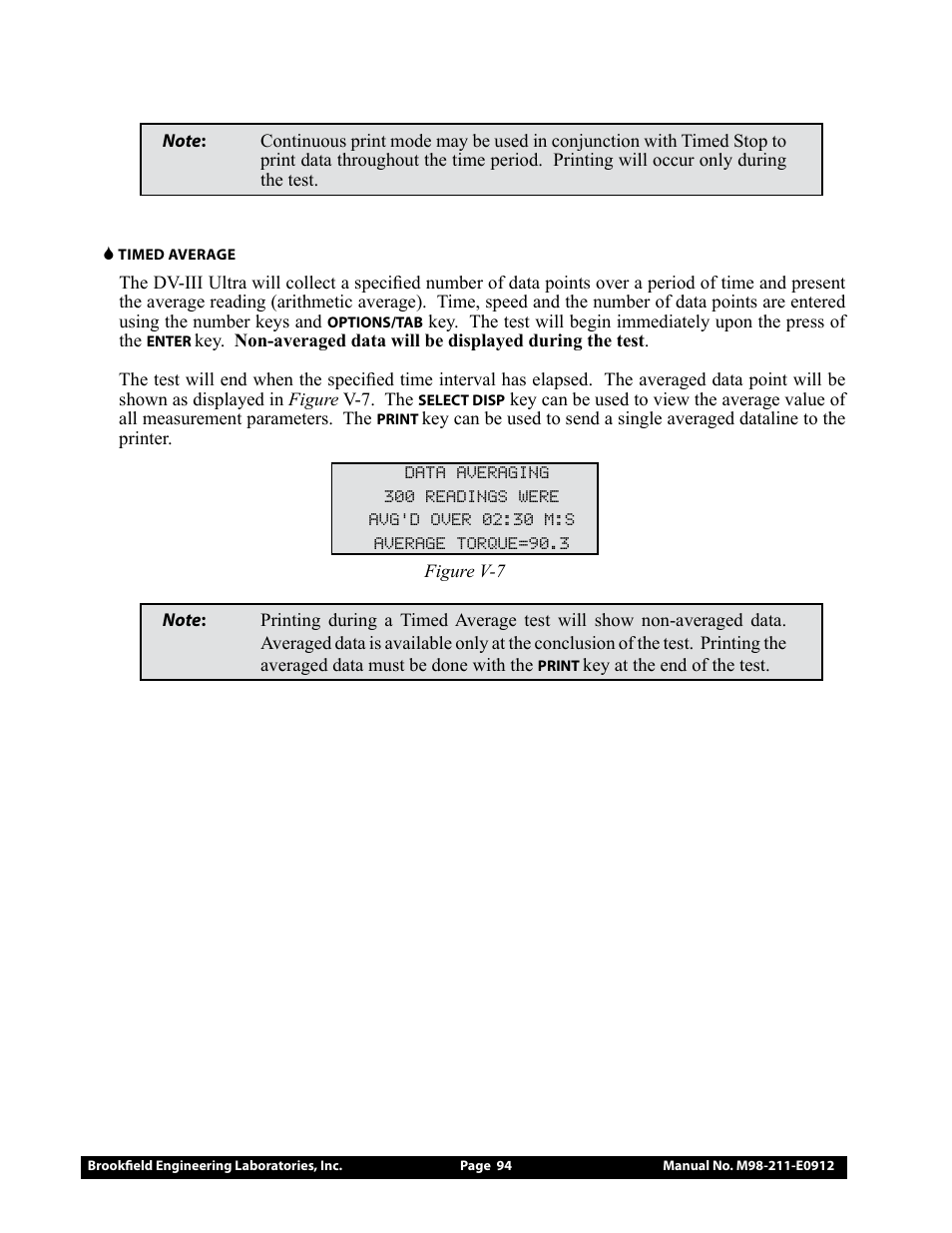 Brookfield DV-III Ultra Rheometer User Manual | Page 94 / 133