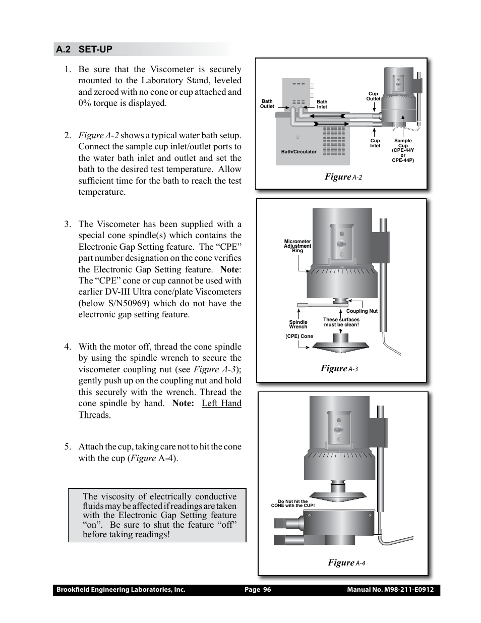 Figure | Brookfield DV-III Ultra Rheometer User Manual | Page 96 / 133