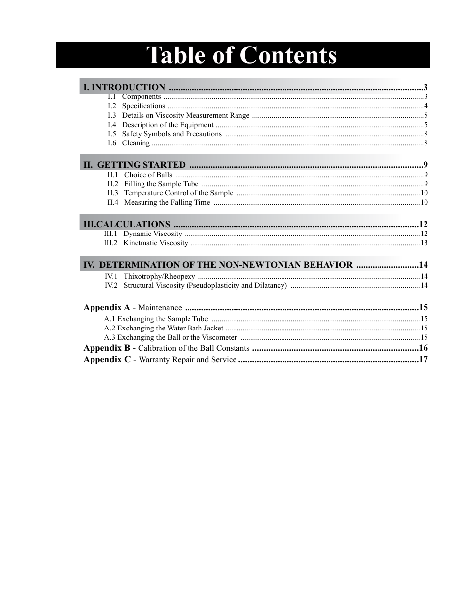 Brookfield Falling Ball KF40 User Manual | Page 3 / 19