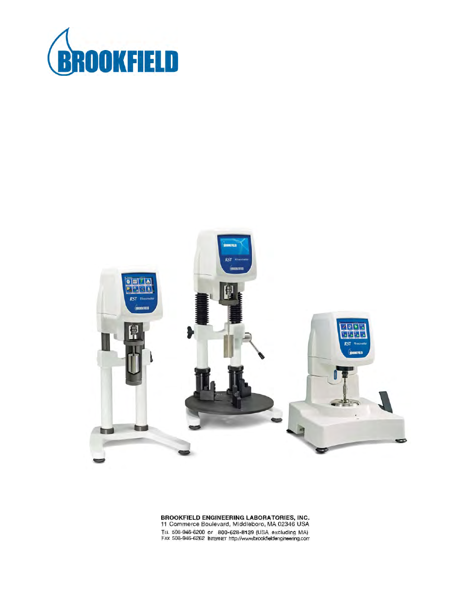 Brookfield RST Rheometer User Manual | 69 pages