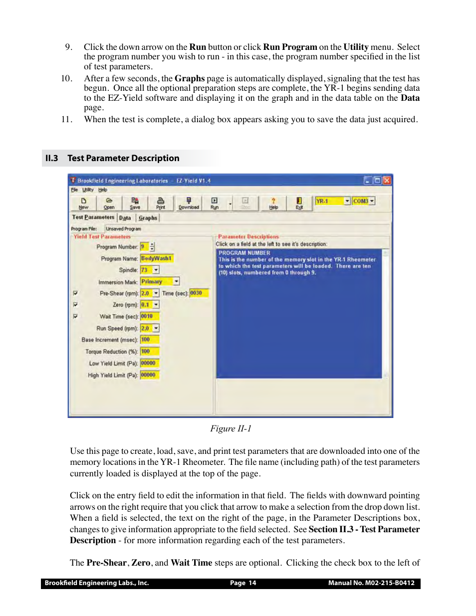 Brookfield YR-1 Rheometer User Manual | Page 14 / 64