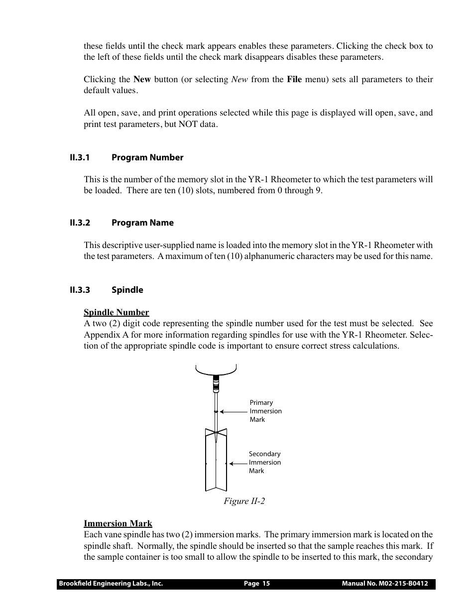 Brookfield YR-1 Rheometer User Manual | Page 15 / 64