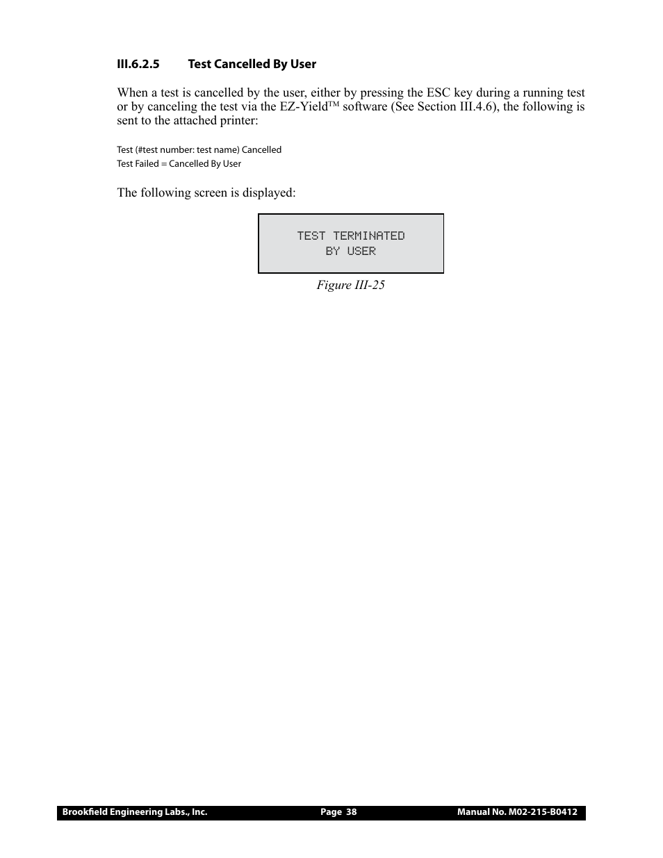 Brookfield YR-1 Rheometer User Manual | Page 38 / 64