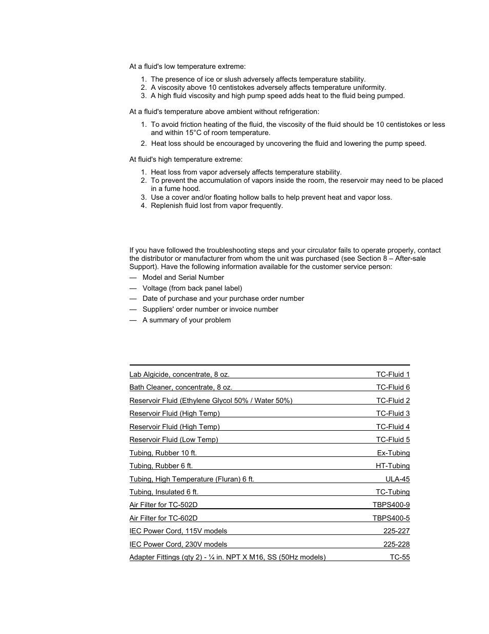 Brookfield Bath, Model TC-602 User Manual | Page 15 / 17