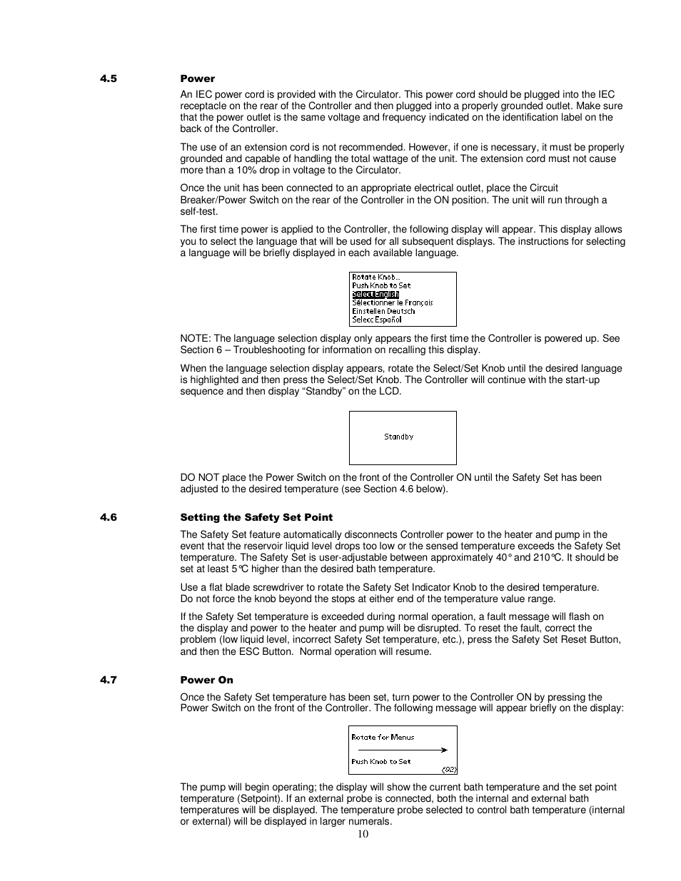 Brookfield Bath, Model TC-602 User Manual | Page 11 / 38