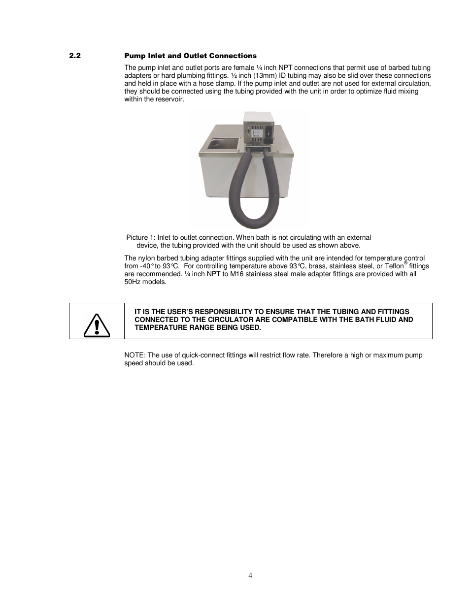 Brookfield Bath, Model TC-602 User Manual | Page 5 / 38