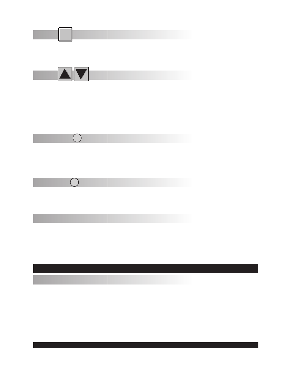 Iv.3 the set key, Iv.4 the arrow (direction) keys, Iv.5 the heat led | Iv.6 the run led, Iv.7 piezo buzzer, V. temperature controller operation | Brookfield Temperature Controller, Model 75 User Manual | Page 7 / 11