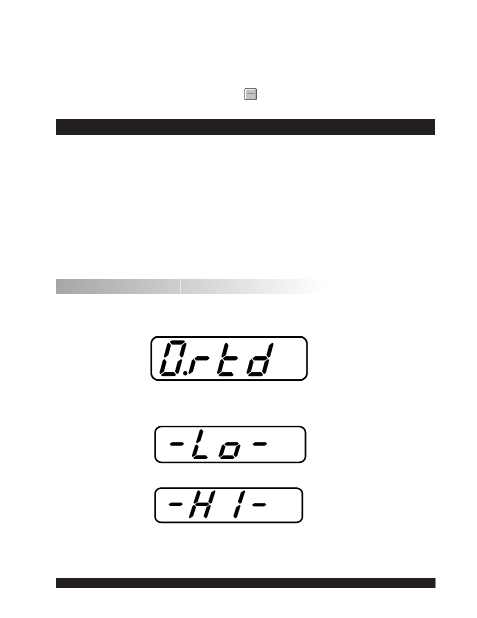 Vi. error messages and fail safes, Vi.1 open sensor error, 0л в | Brookfield Temperature Controller, Model 75 User Manual | Page 9 / 11