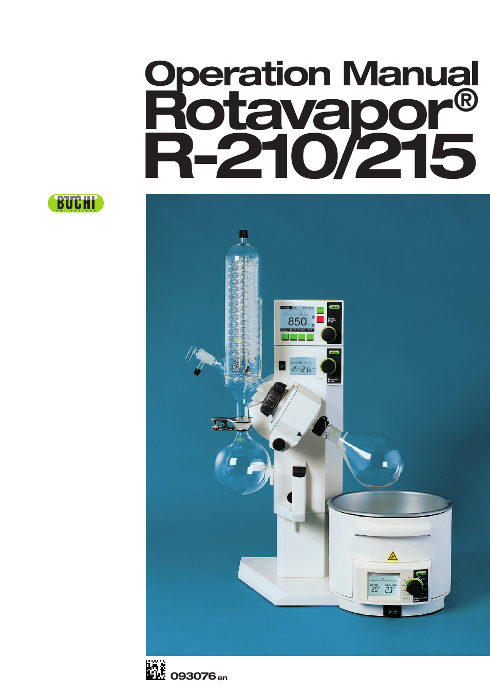 BUCHI Rotavapo R-215 User Manual | 78 pages