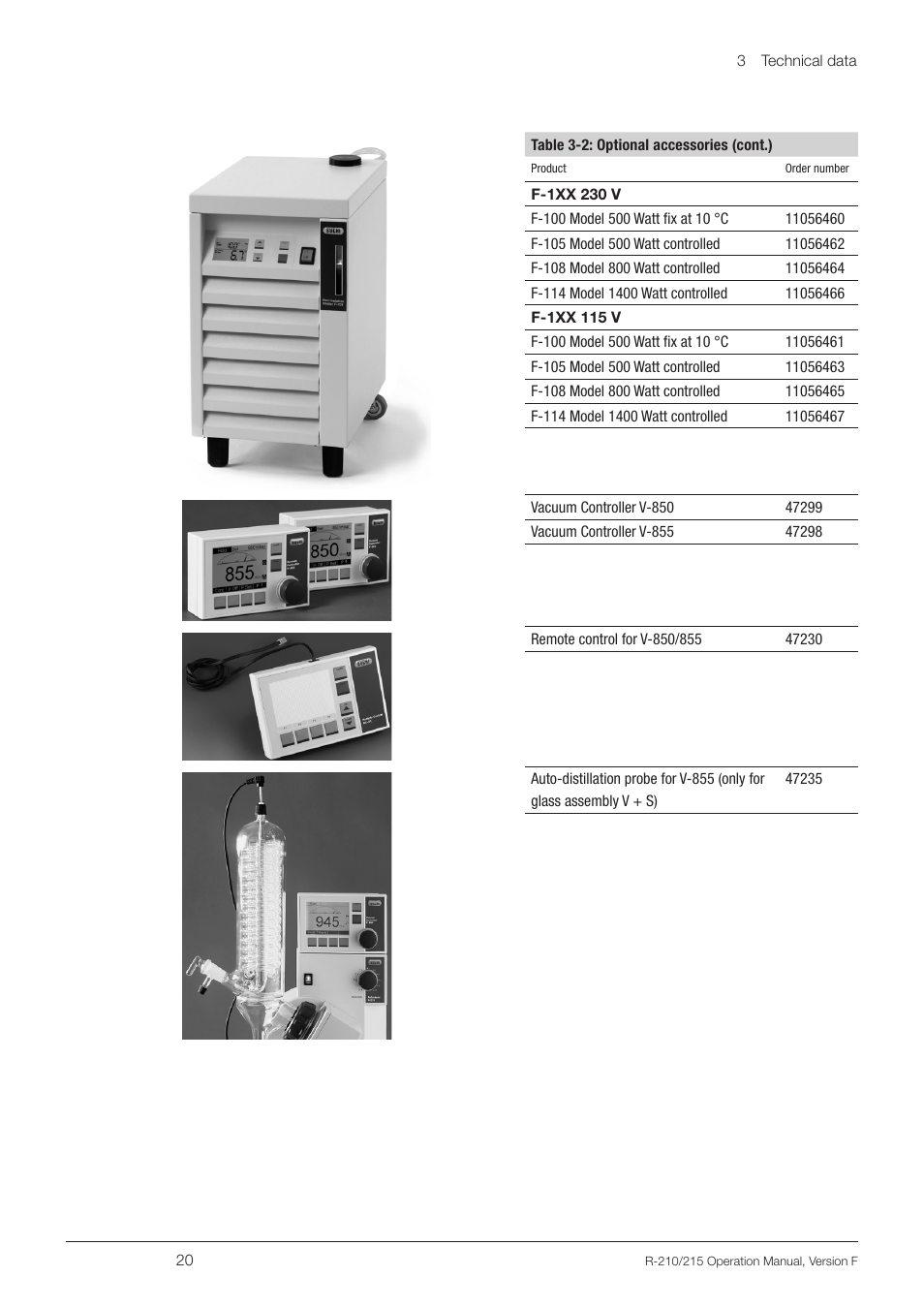 BUCHI Rotavapo R-215 User Manual | Page 20 / 78