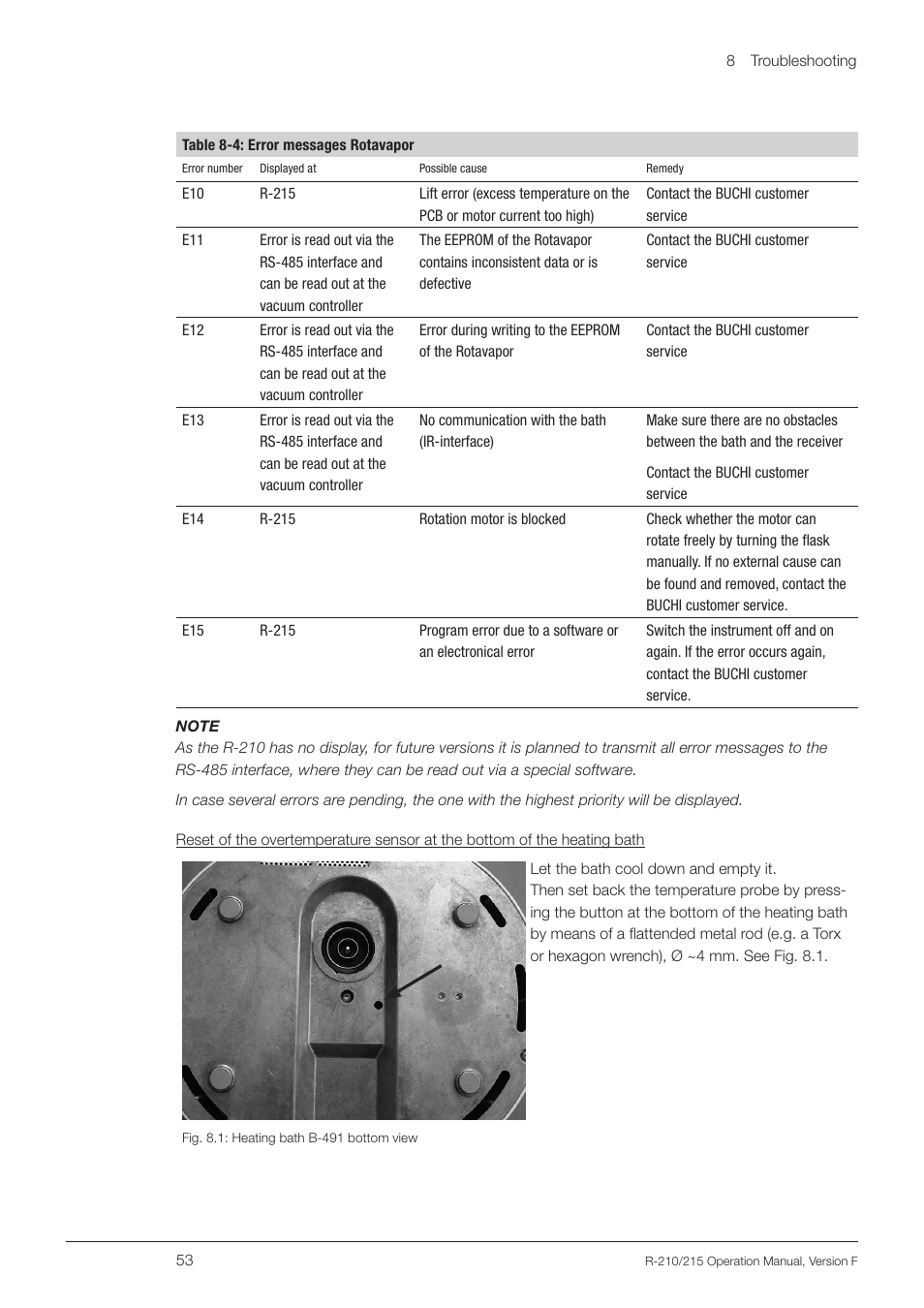 BUCHI Rotavapo R-215 User Manual | Page 53 / 78