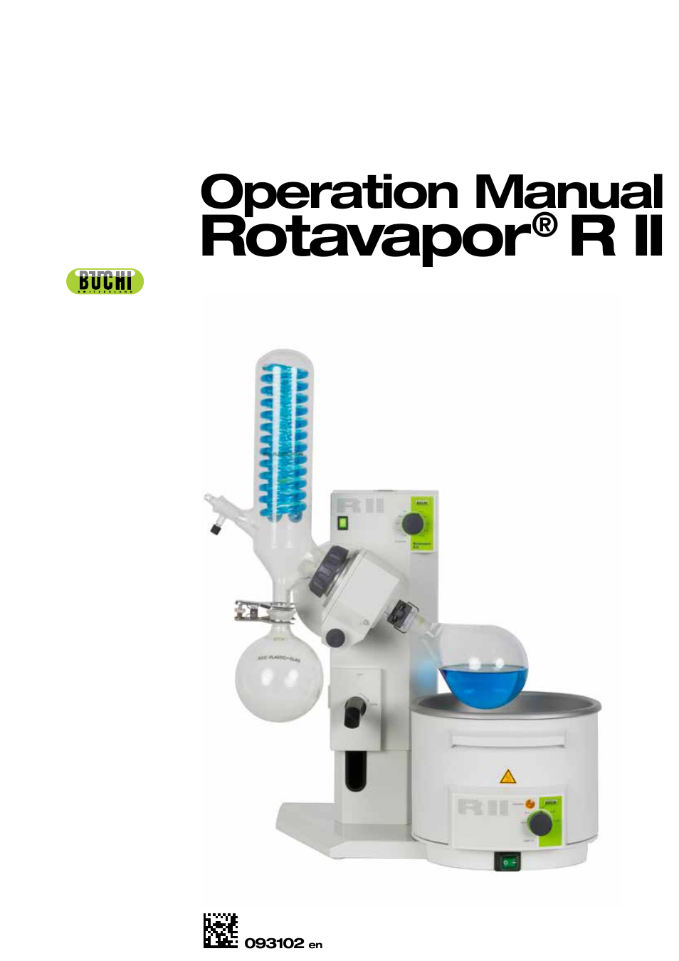BUCHI Rotavapo R II User Manual | 58 pages