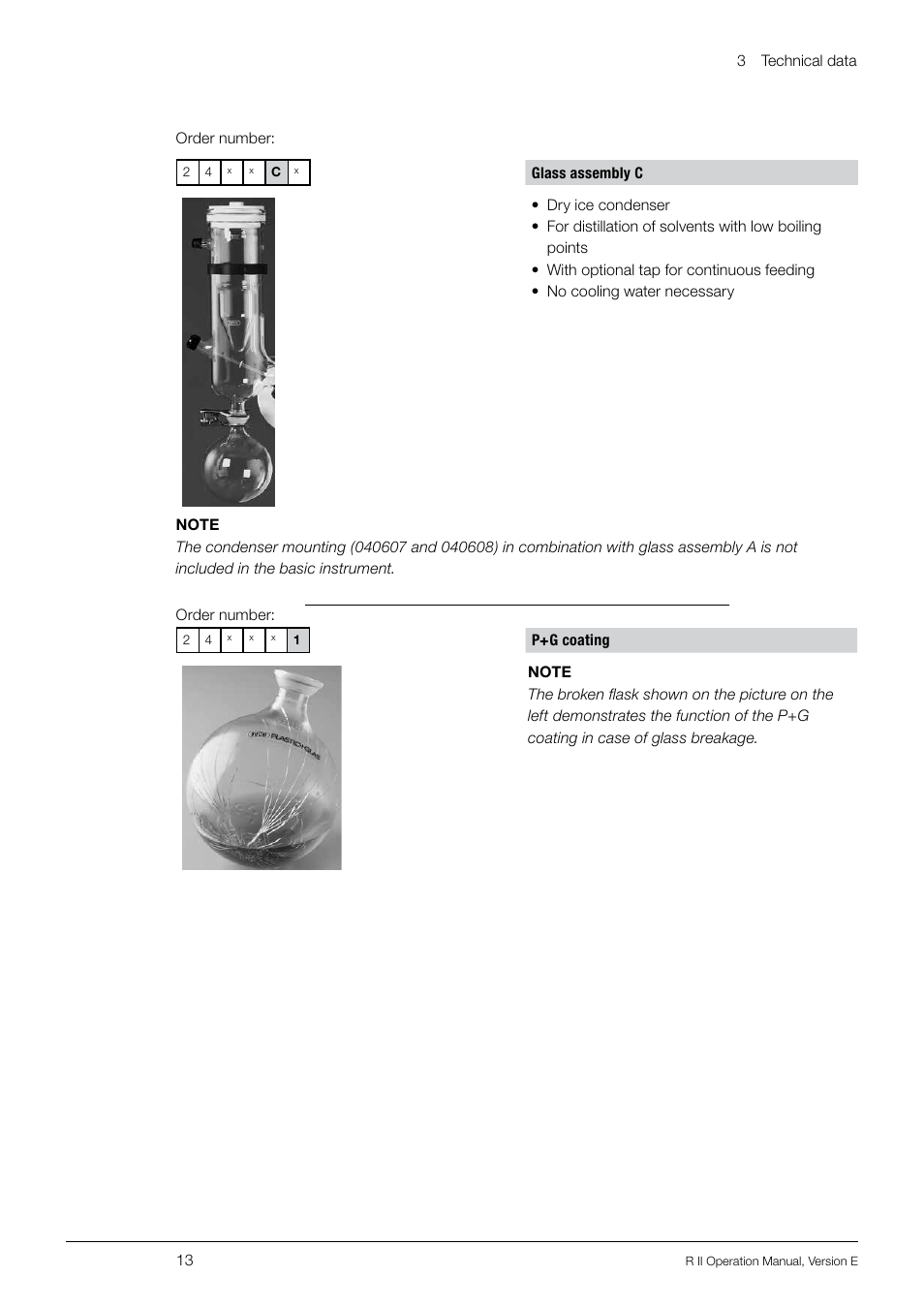 BUCHI Rotavapo R II User Manual | Page 13 / 58