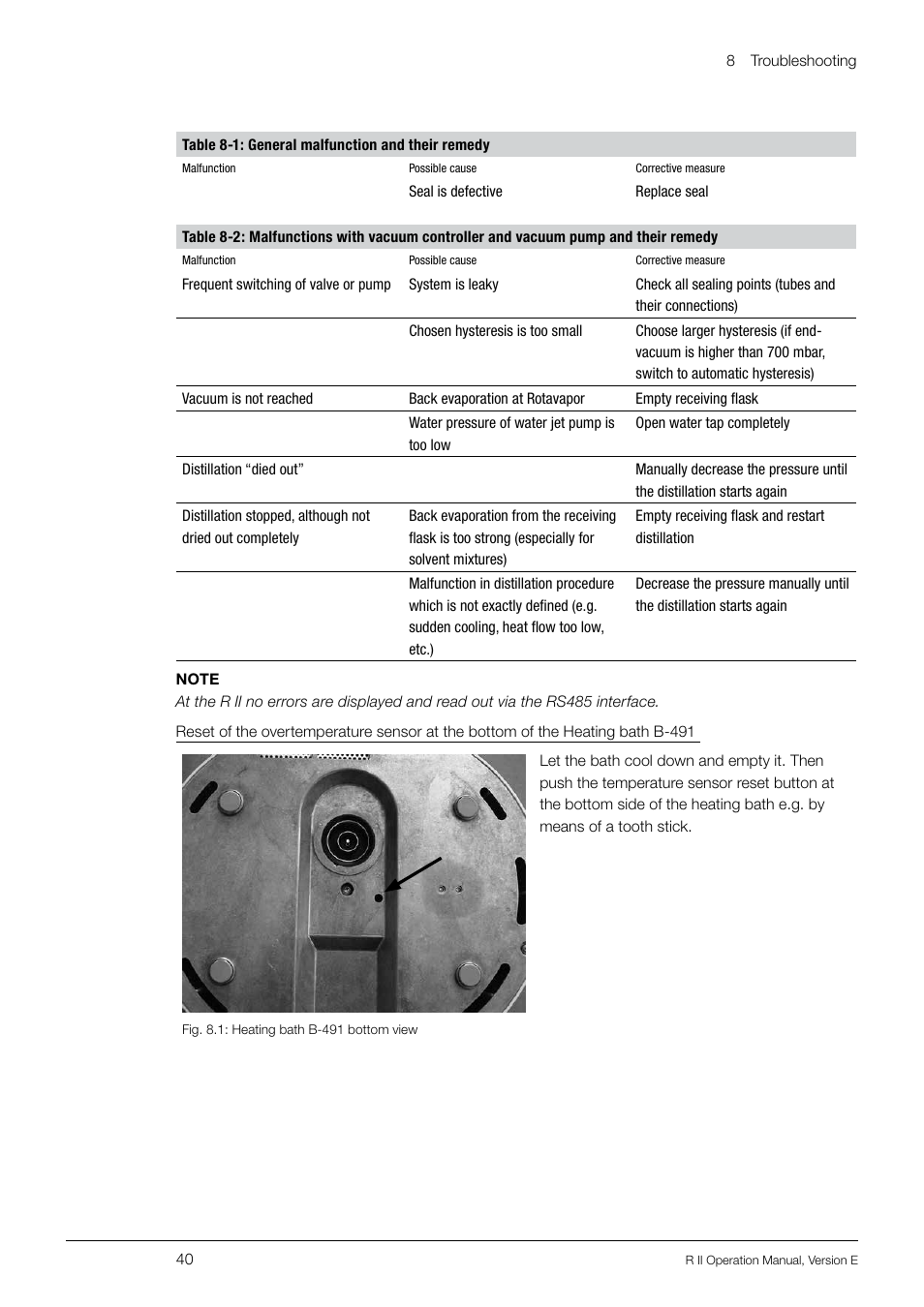 BUCHI Rotavapo R II User Manual | Page 40 / 58
