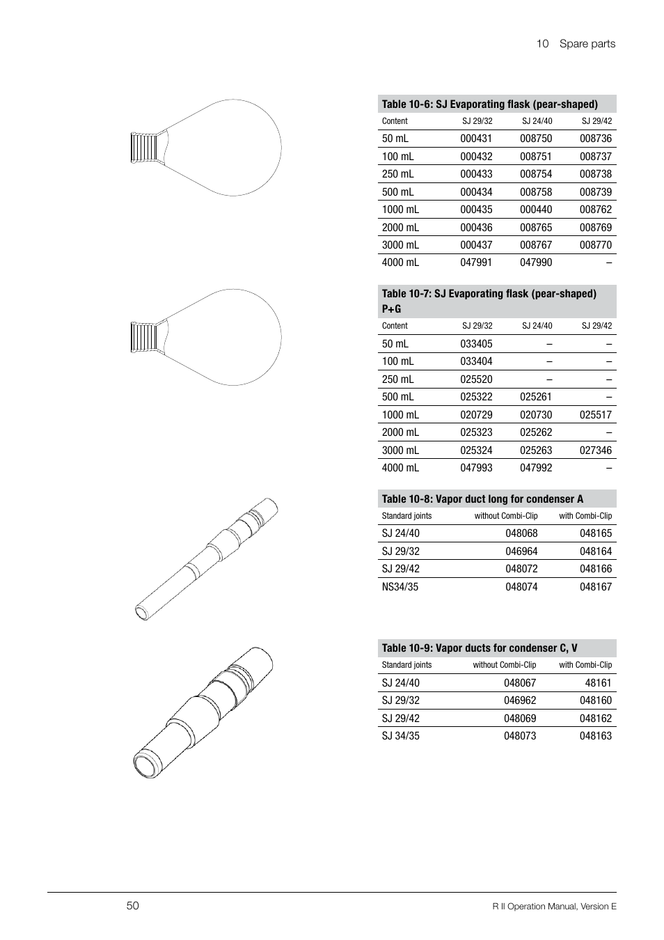 BUCHI Rotavapo R II User Manual | Page 50 / 58