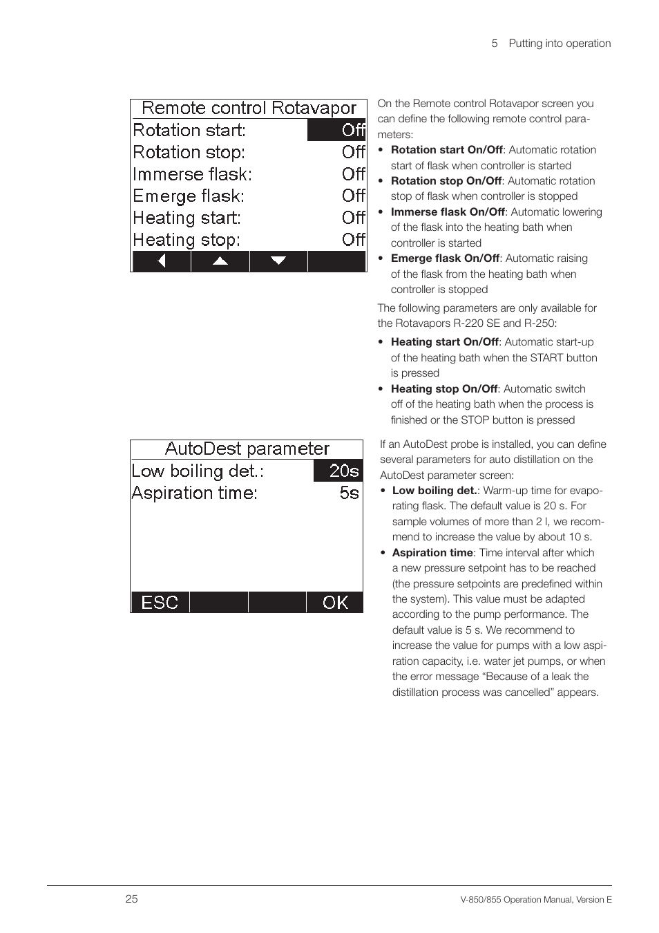 BUCHI Vacuum Controller V-855 User Manual | Page 25 / 54