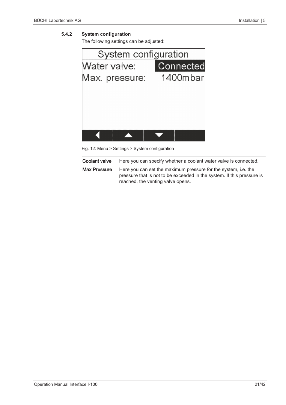 2 system configuration | BUCHI Interface I-100 User Manual | Page 21 / 42