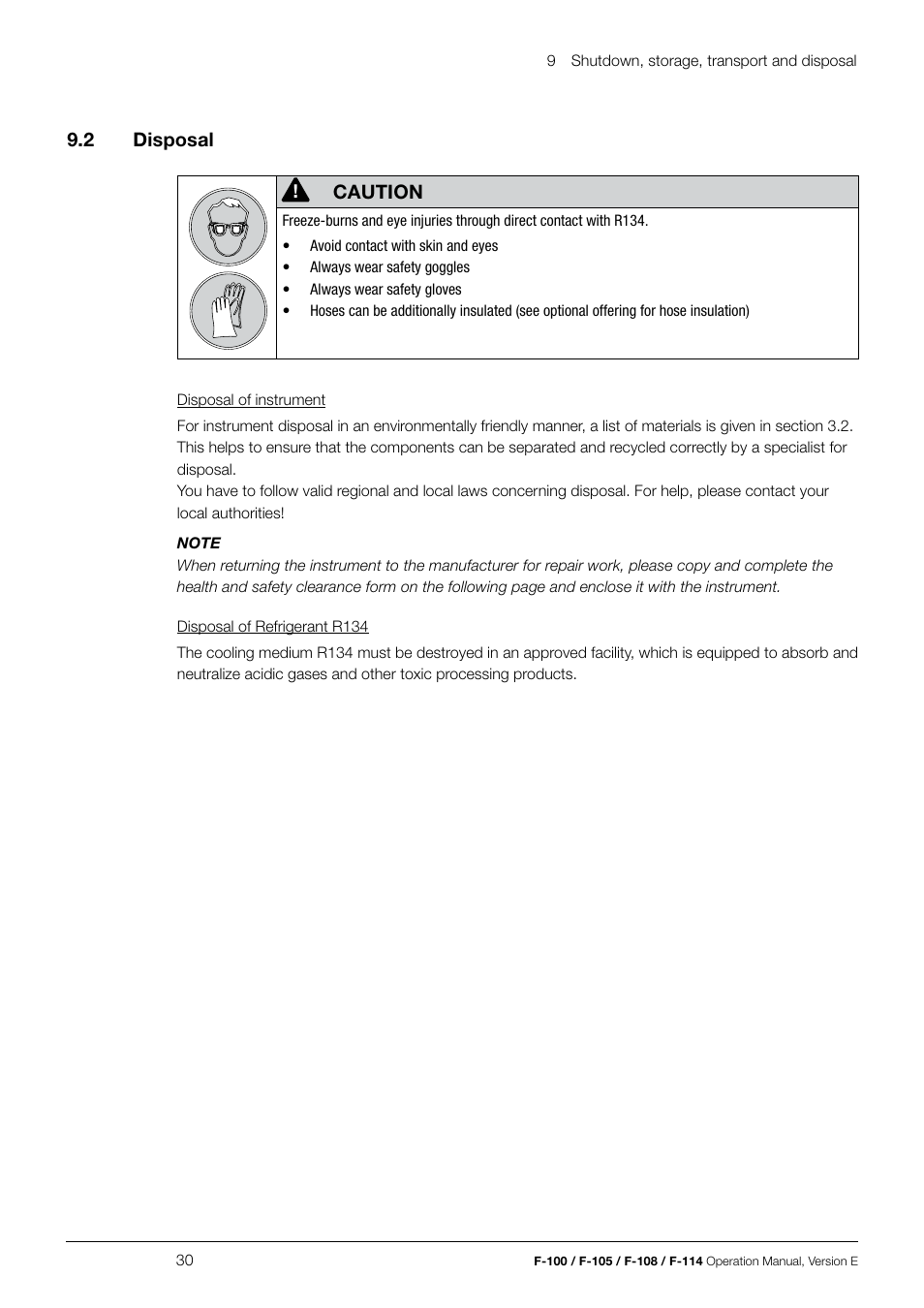 BUCHI Recirculating Chiller F-114 User Manual | Page 30 / 36