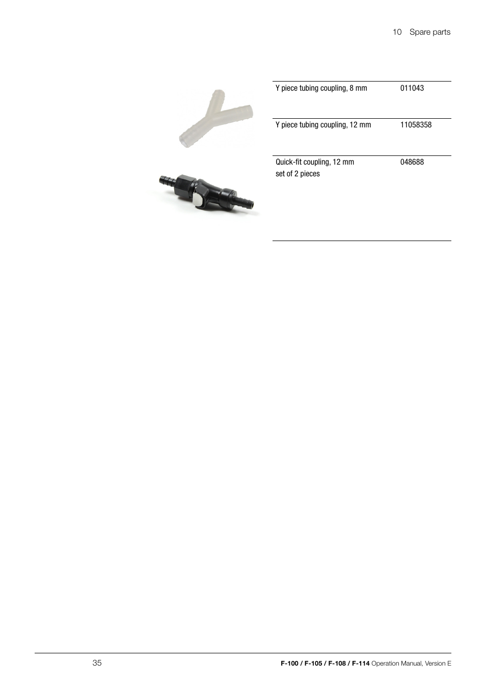 BUCHI Recirculating Chiller F-114 User Manual | Page 35 / 36