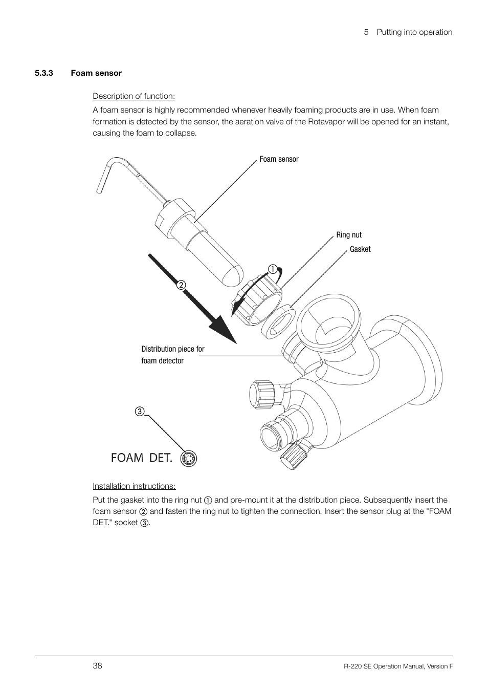 BUCHI Rotavapo R-220 SE User Manual | Page 38 / 109