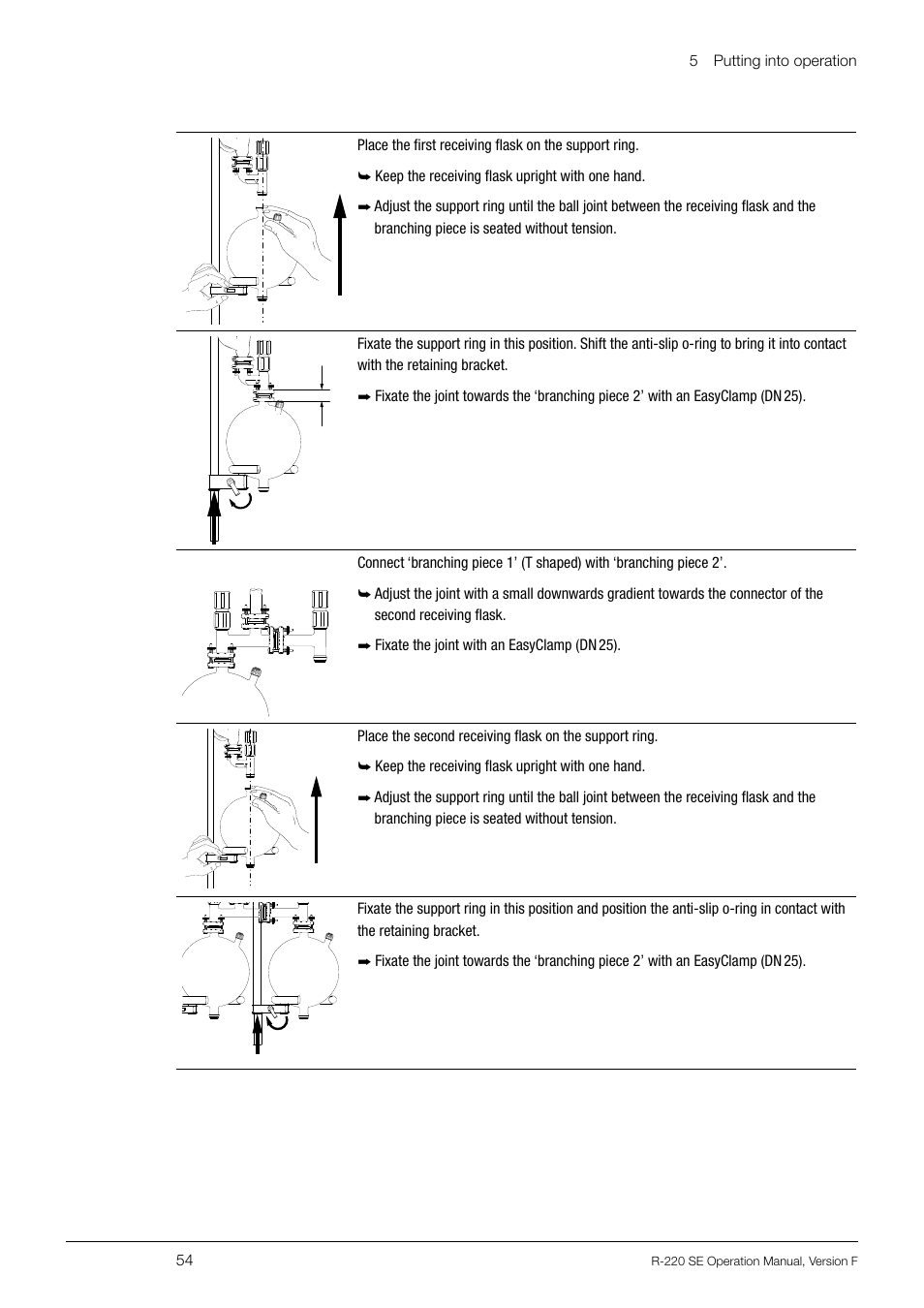 BUCHI Rotavapo R-220 SE User Manual | Page 54 / 109