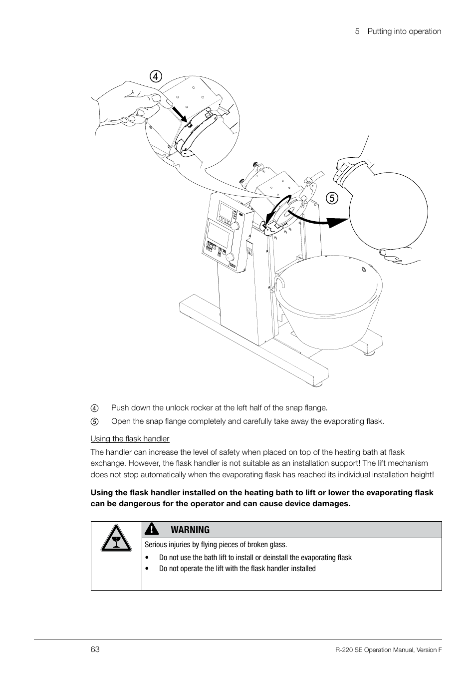 BUCHI Rotavapo R-220 SE User Manual | Page 63 / 109