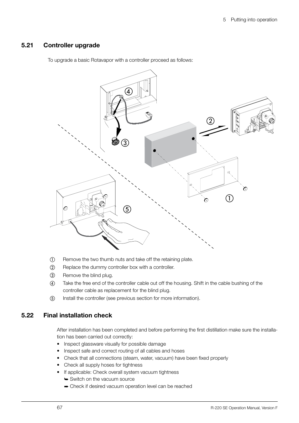 Cd b a e | BUCHI Rotavapo R-220 SE User Manual | Page 67 / 109