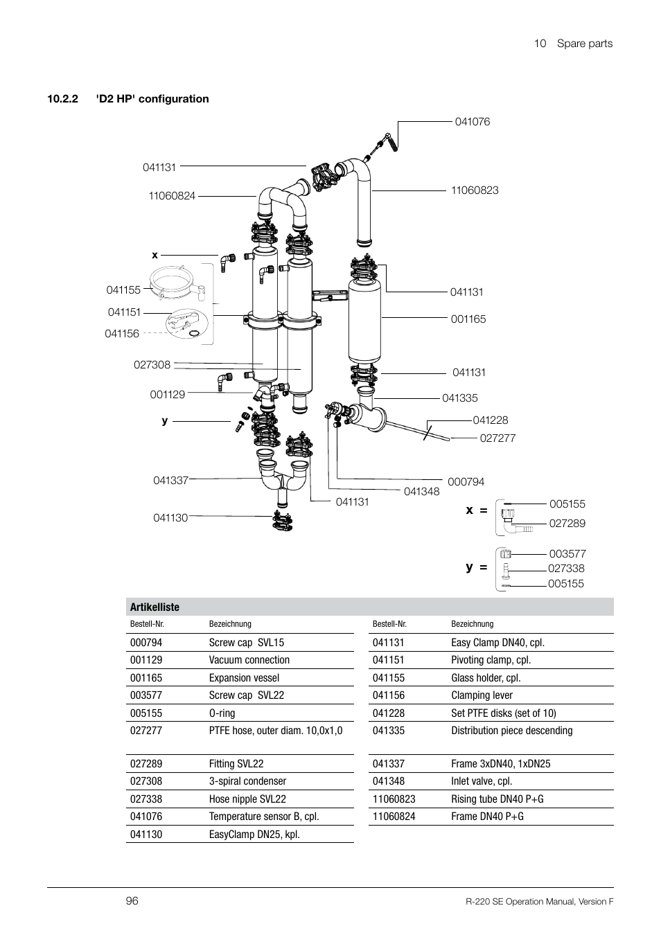 BUCHI Rotavapo R-220 SE User Manual | Page 96 / 109
