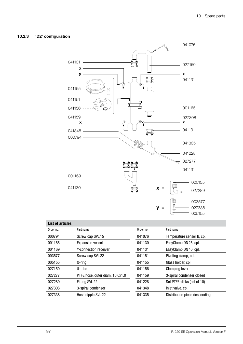 BUCHI Rotavapo R-220 SE User Manual | Page 97 / 109