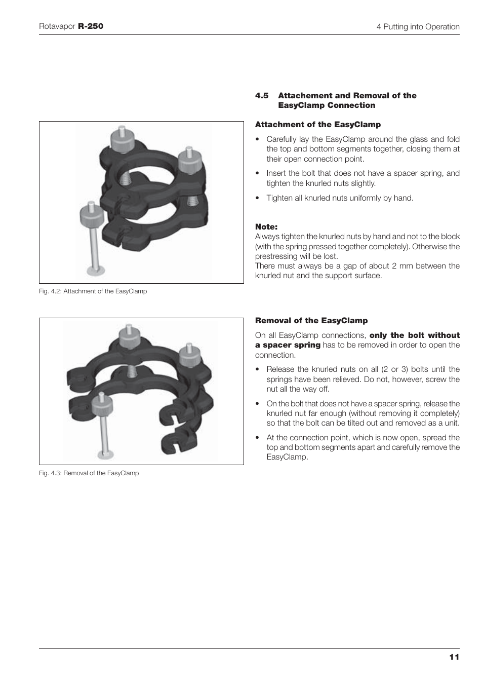 BUCHI Rotavapo R-250 User Manual | Page 11 / 46