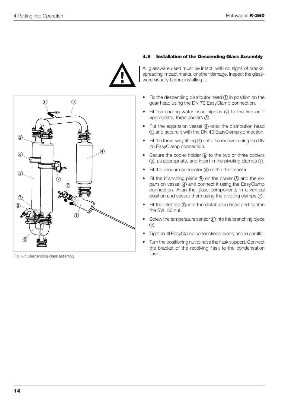 BUCHI Rotavapo R-250 User Manual | Page 14 / 46