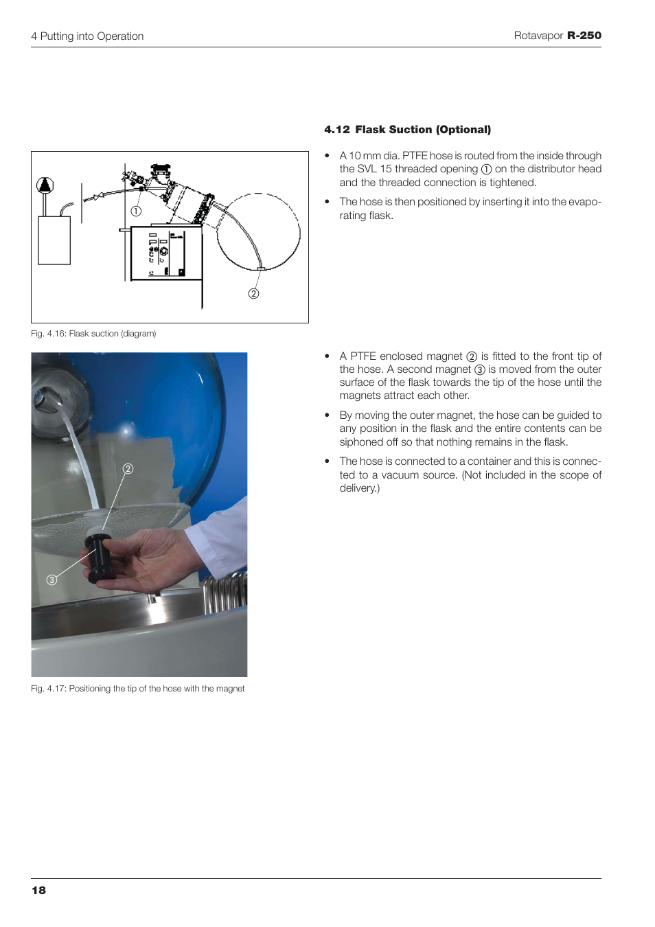 BUCHI Rotavapo R-250 User Manual | Page 18 / 46