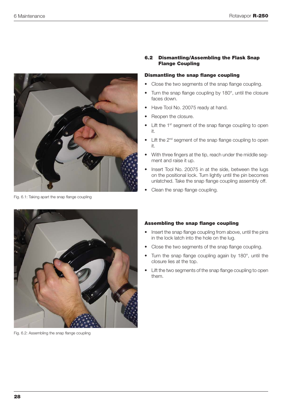 BUCHI Rotavapo R-250 User Manual | Page 28 / 46