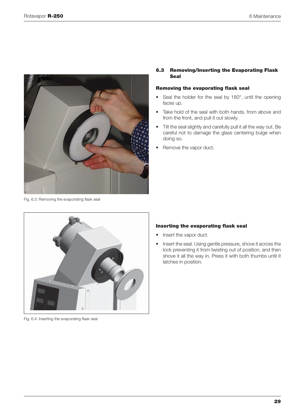 BUCHI Rotavapo R-250 User Manual | Page 29 / 46