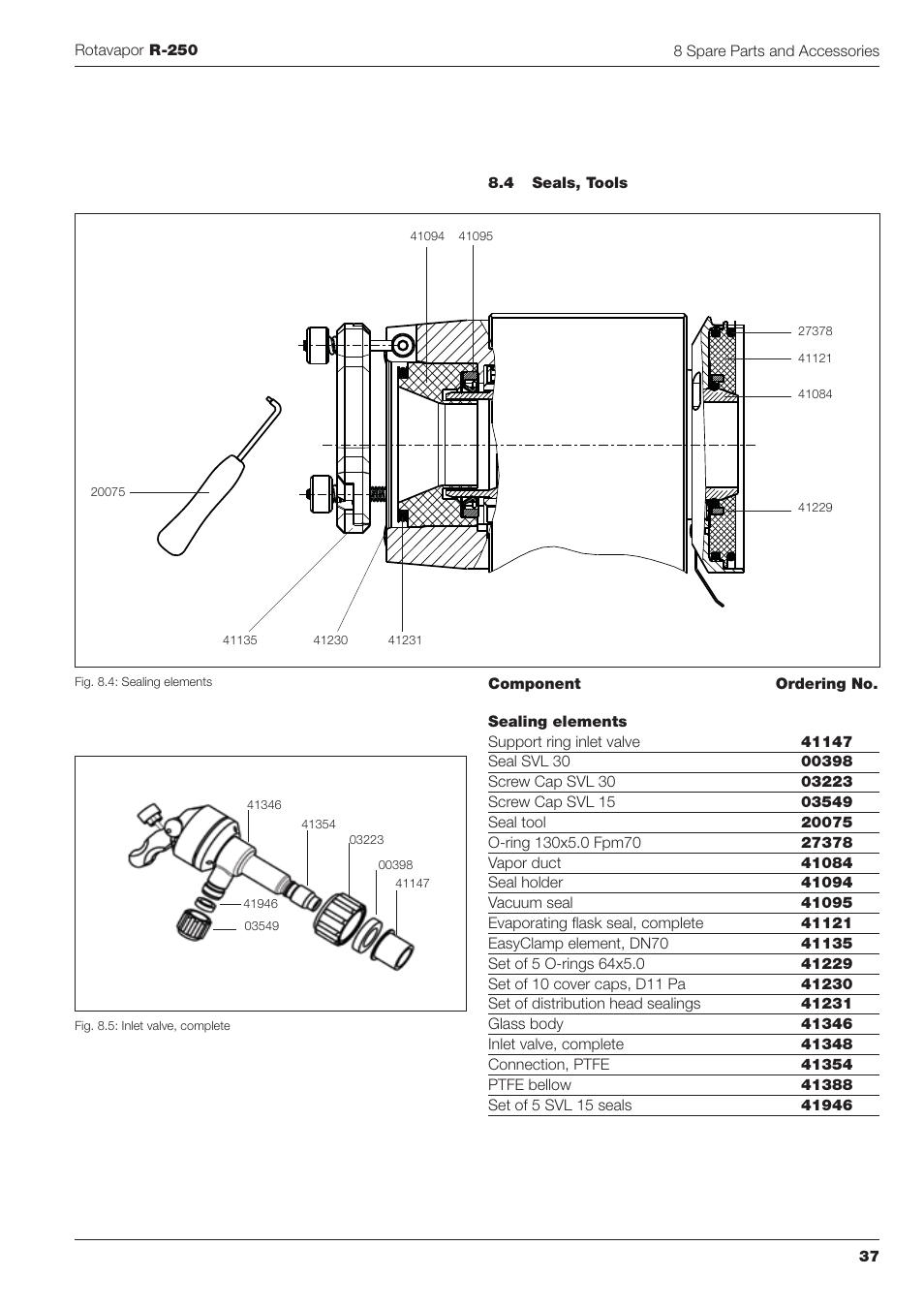 BUCHI Rotavapo R-250 User Manual | Page 37 / 46