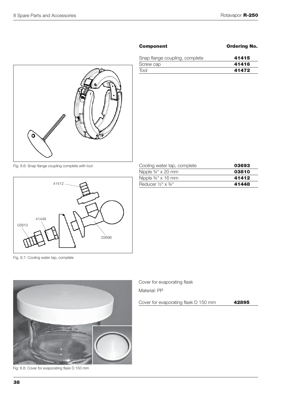 BUCHI Rotavapo R-250 User Manual | Page 38 / 46