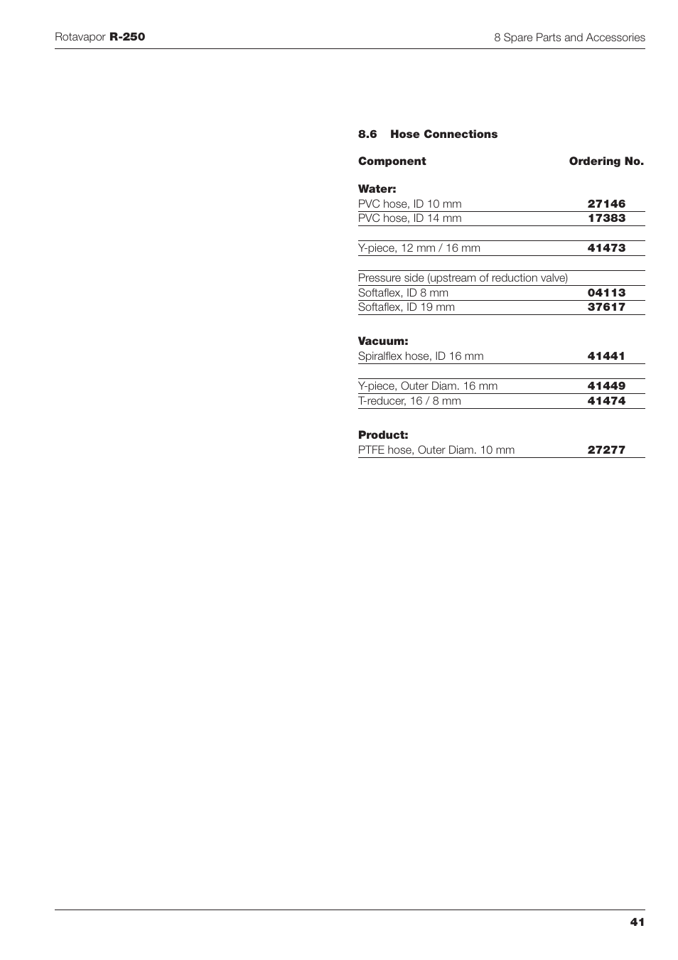 BUCHI Rotavapo R-250 User Manual | Page 41 / 46