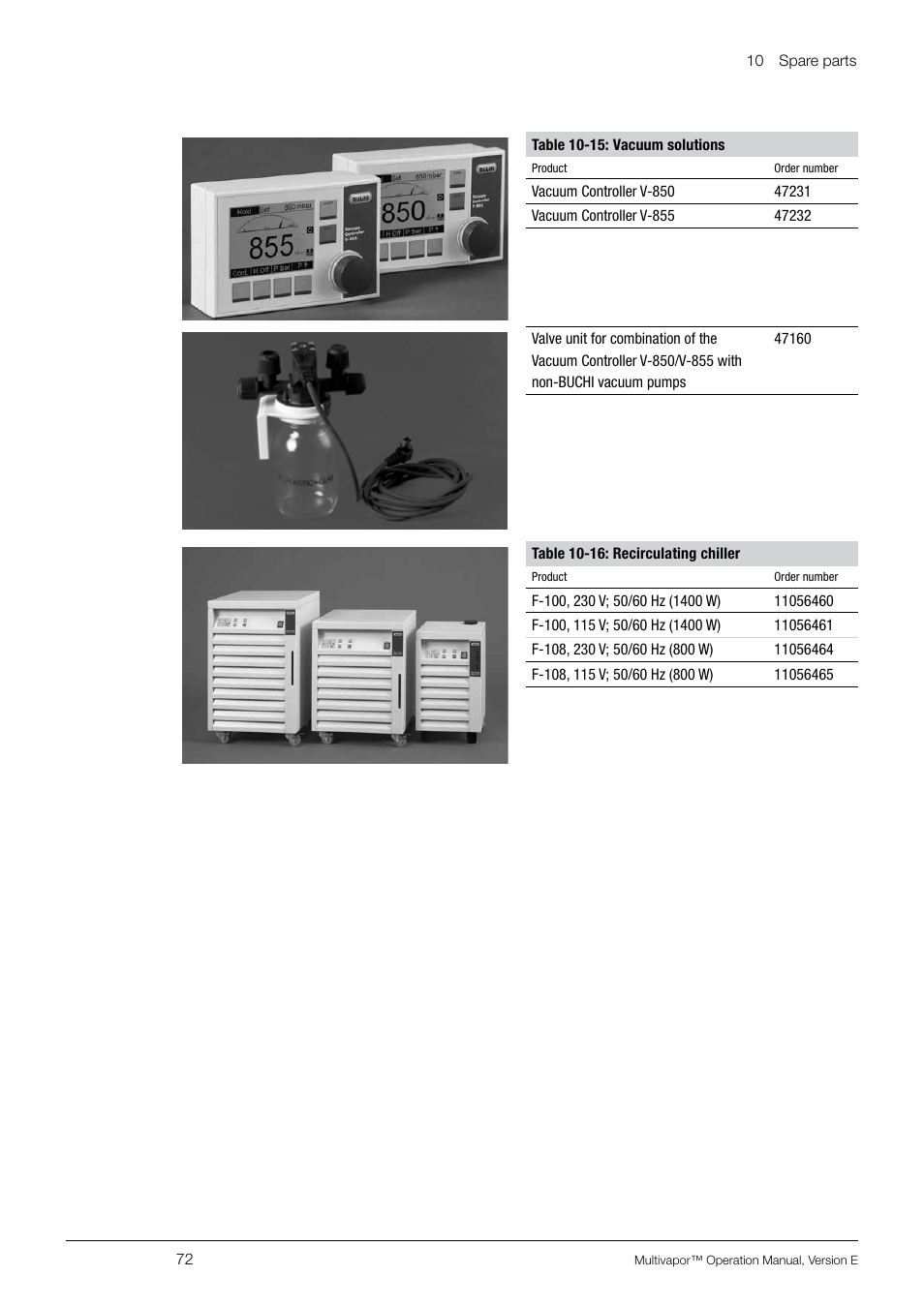 BUCHI Multivapo P-12 User Manual | Page 72 / 76