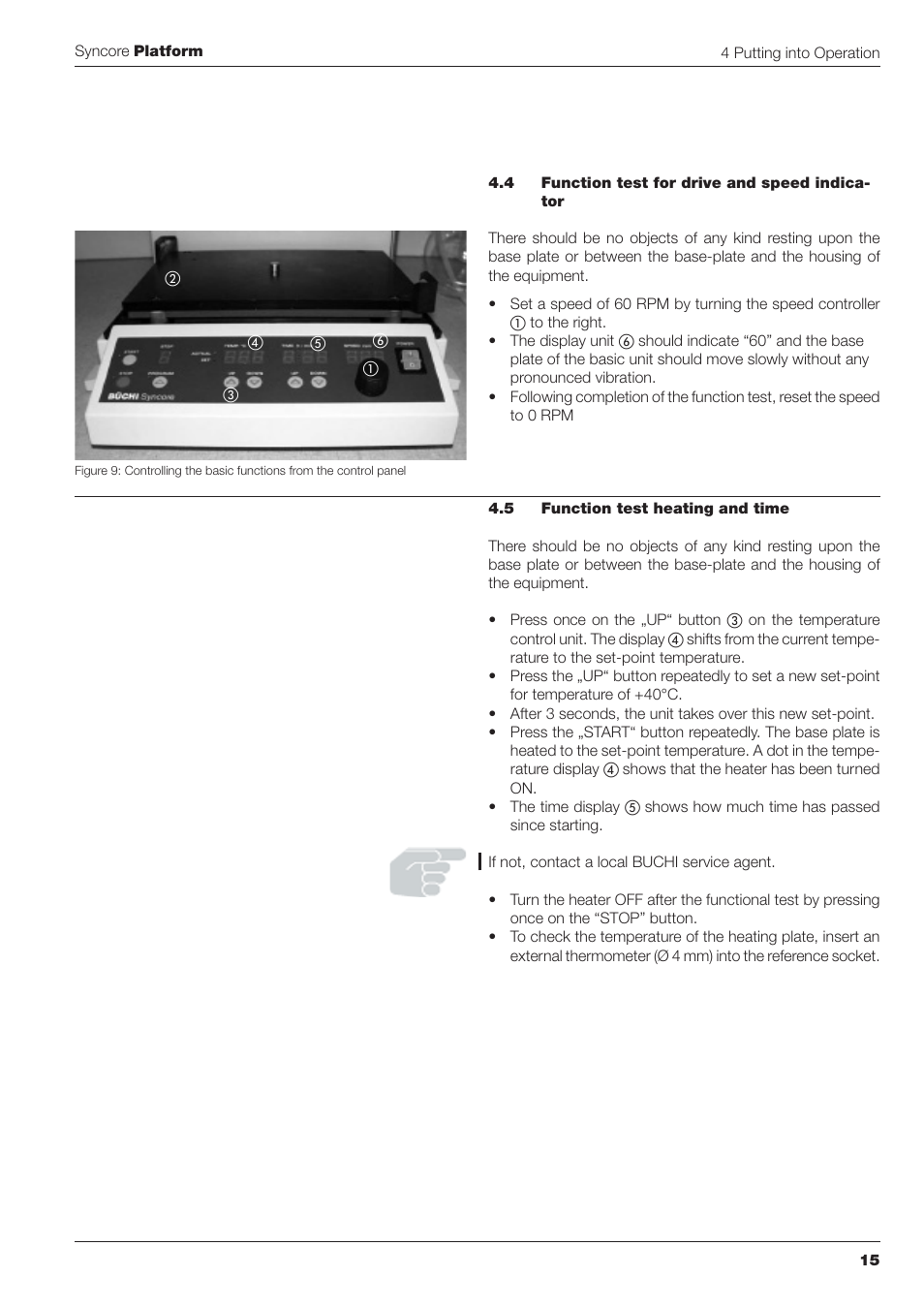 BUCHI Syncor Polyvap User Manual | Page 15 / 46