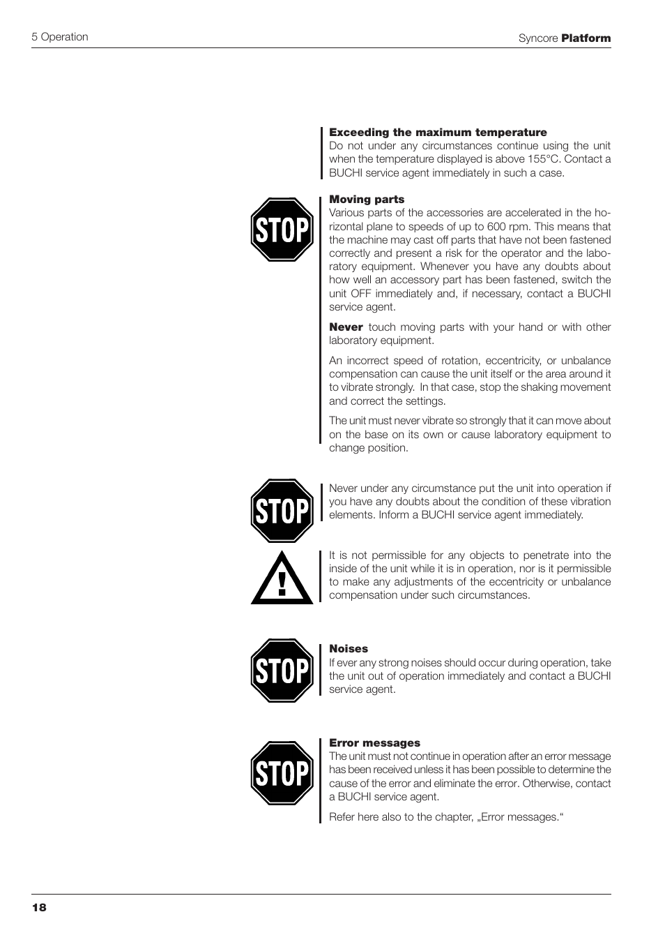 BUCHI Syncor Polyvap User Manual | Page 18 / 46